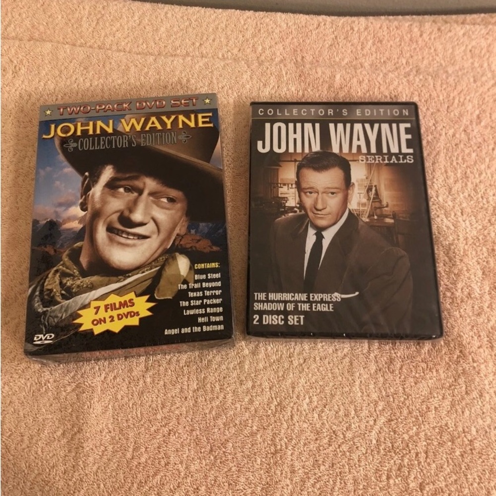 Lot of 2 John Wayne Collector Edition DVD’s Sealed